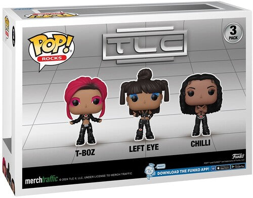 TLC | FUNKO POP! Rocks: TLC - Scrubs 3-Pack (Large Item, Action Figure) | Action Figure