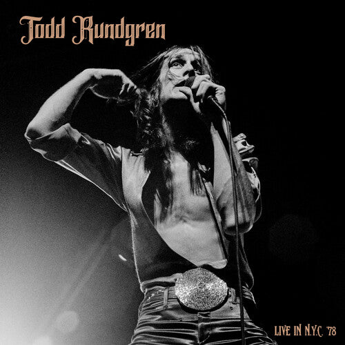 Todd Rundgren | Live in NYC '78 (Colored Vinyl, Gold) | Vinyl