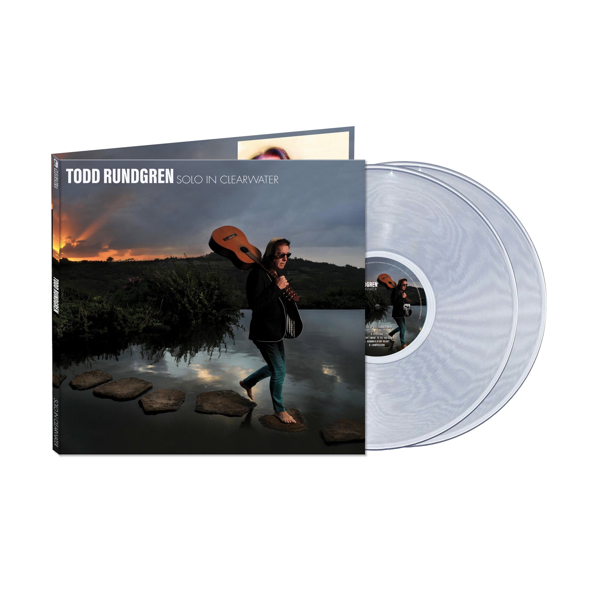 Todd Rundgren | Solo In Clearwater [Limited Edition Clear Vinyl] [2LP] | Vinyl