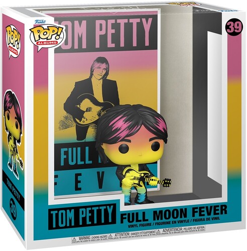 Tom Petty | Funko POP! Albums: Tom Petty, Full Moon Fever (Large Item, Vinyl Figure, Collectible) | Action Figure