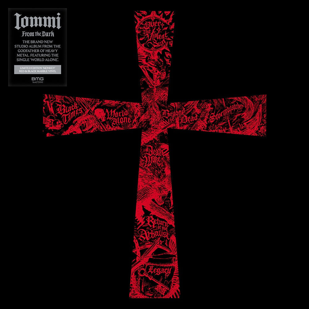 Tony Iommi - From The Dark (Indie Exclusive) [Red/Black Marble] [2LP] | Vinyl