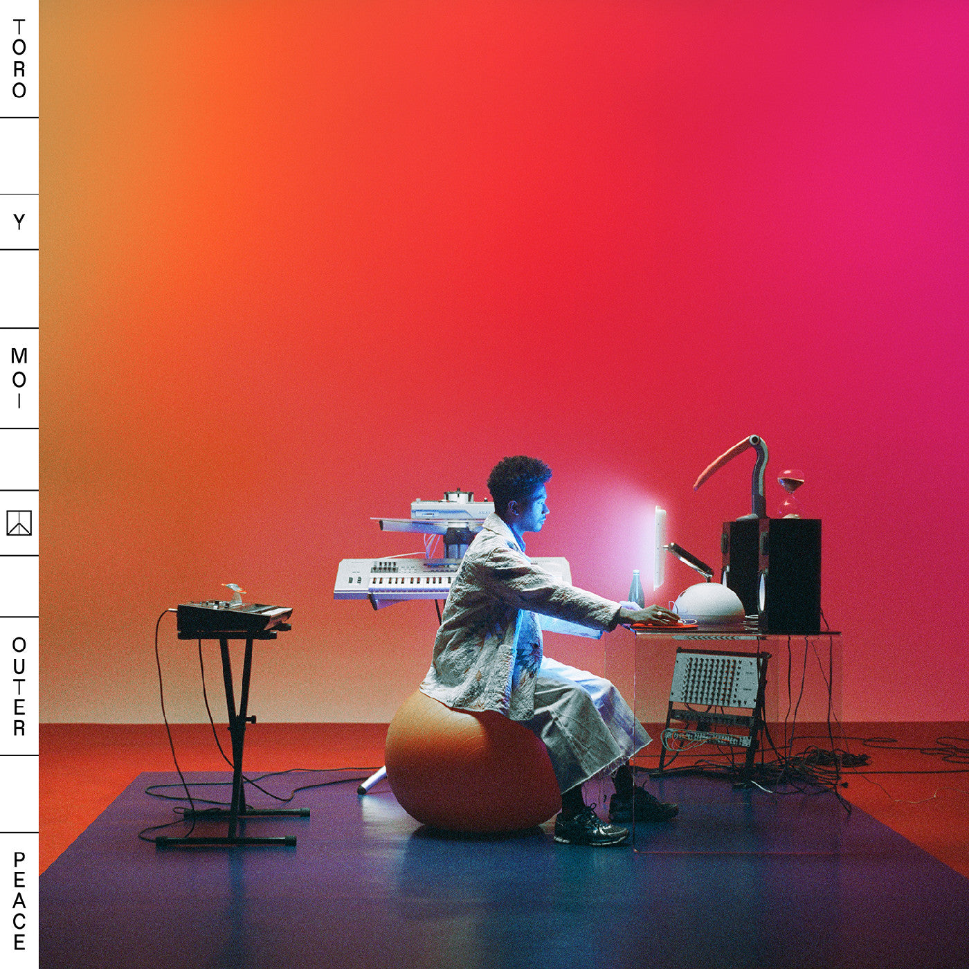 Toro Y Moi | Outer Peace (Translucent Purple With Orange Splatter Vinyl) | Vinyl