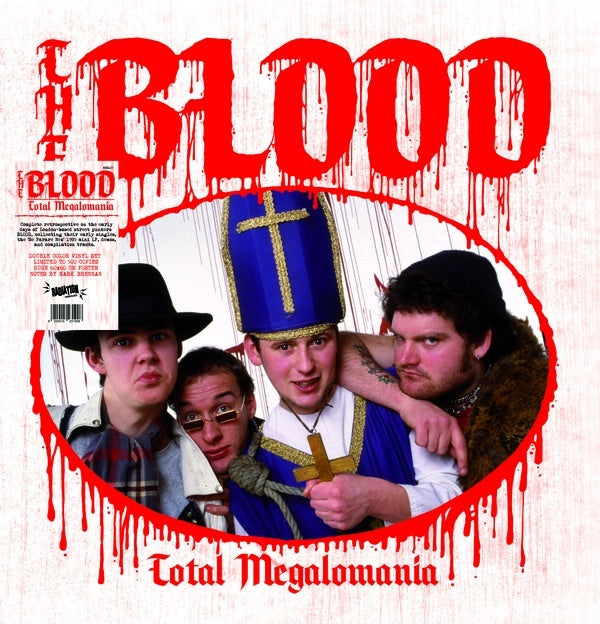 THE BLOOD - Total Megalomania (Blue/White Vinyl) | Vinyl