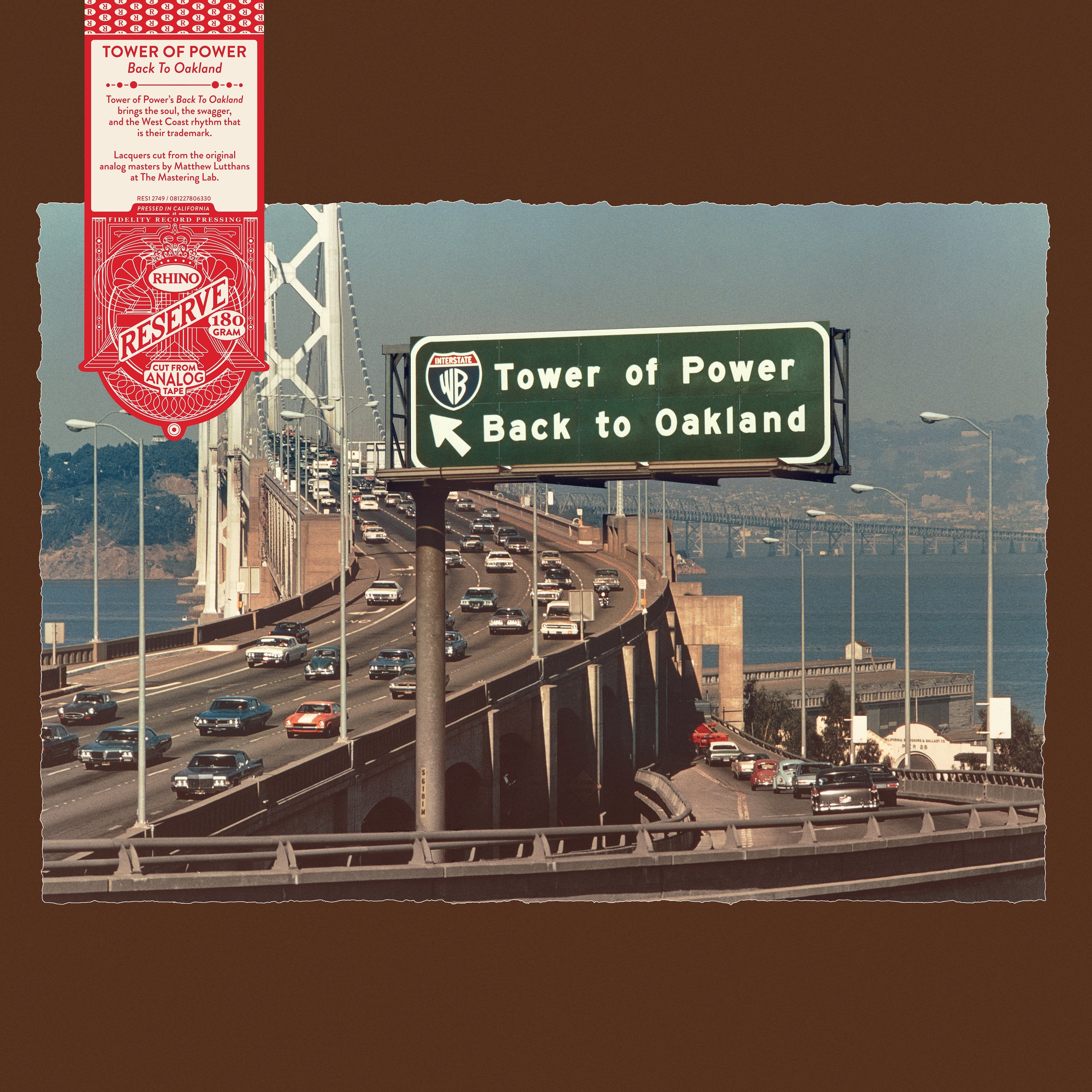 Tower Of Power | Back To Oakland | Vinyl