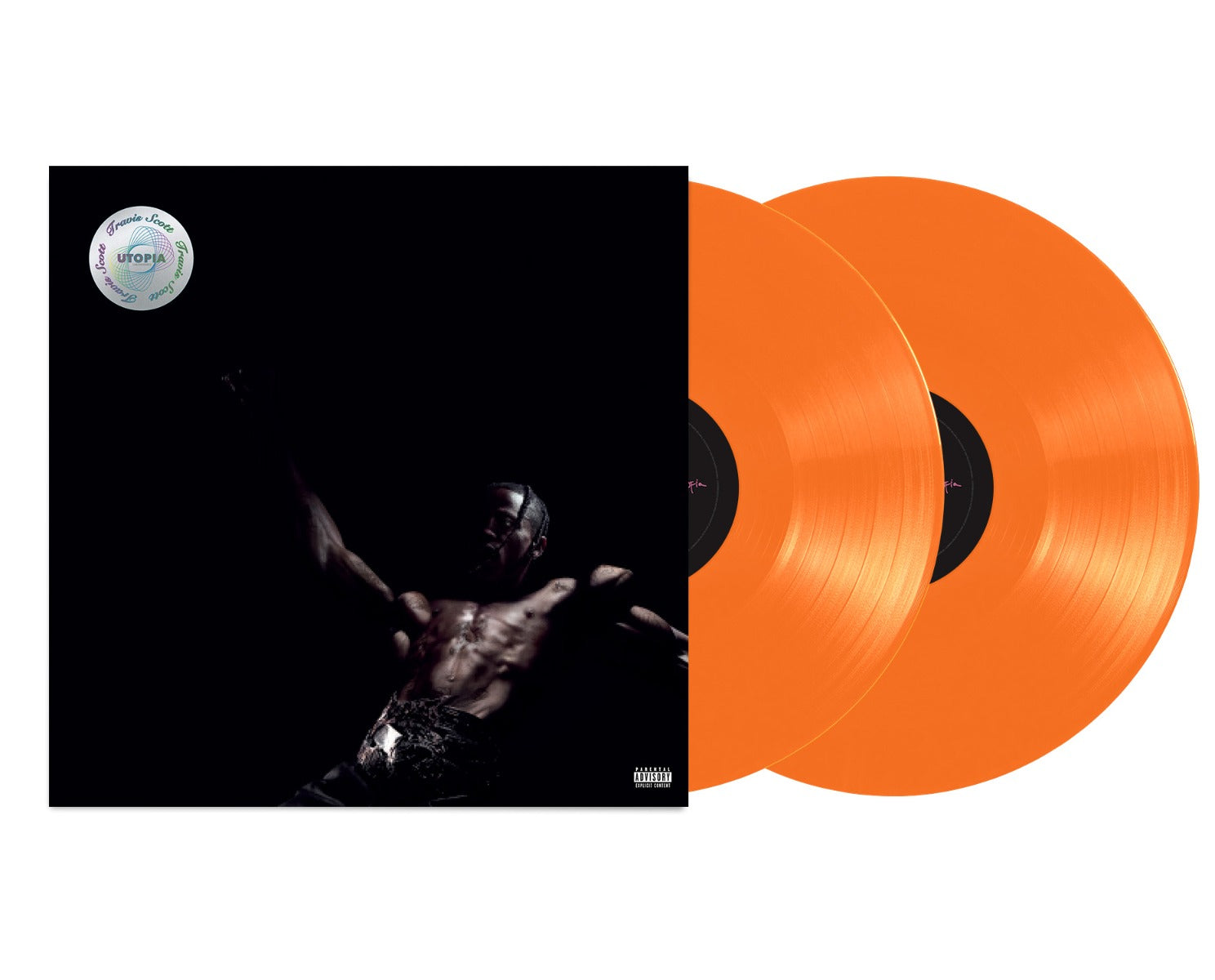 Travis Scott | UTOPIA [Explicit Content] (Indie Exclusive, Orange) | Vinyl