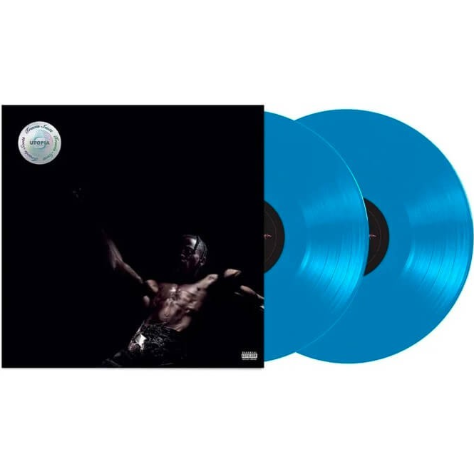 Travis Scott | Utopia [Explicit Content] (Limited Edition, Blue Colored Vinyl) [Import] (2 Lp's) | Vinyl