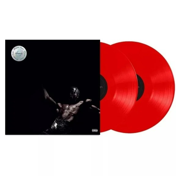 Travis Scott | Utopia [Explicit Content] (Limited Edition, Red Colored Vinyl) [Import] (2 Lp's) | Vinyl