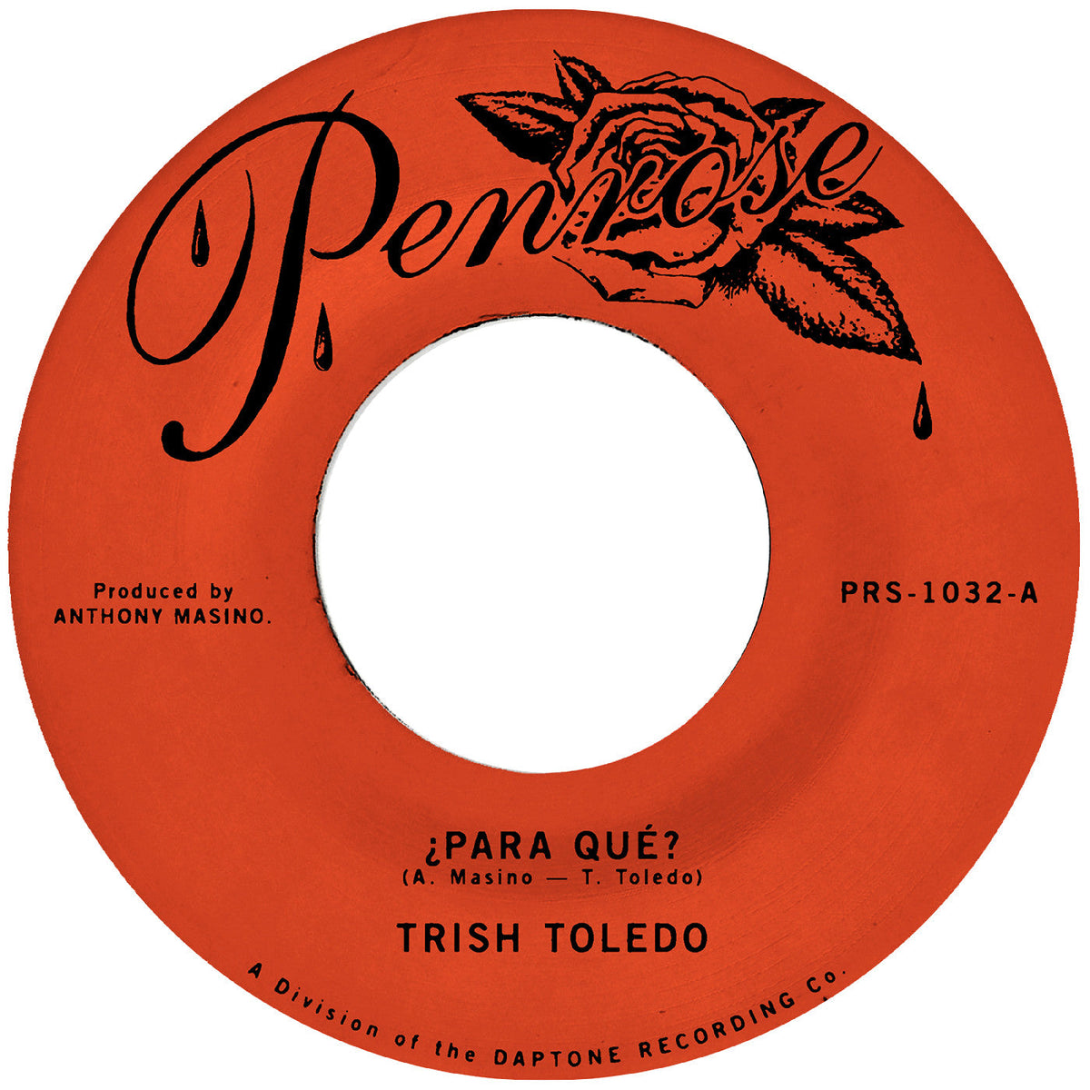 Trish Toledo - ¿Para que? b/w Todo Puede Cambiar [7" Single] | Vinyl