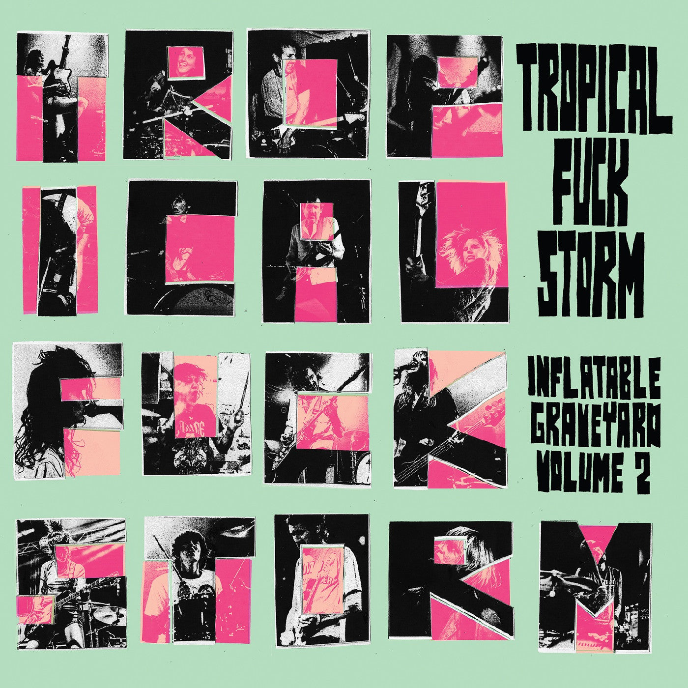 Tropical Fuck Storm - Inflatable Graveyard Vol. 2 (Indie Exclusive, Transparent Turquoise Vinyl) | Vinyl