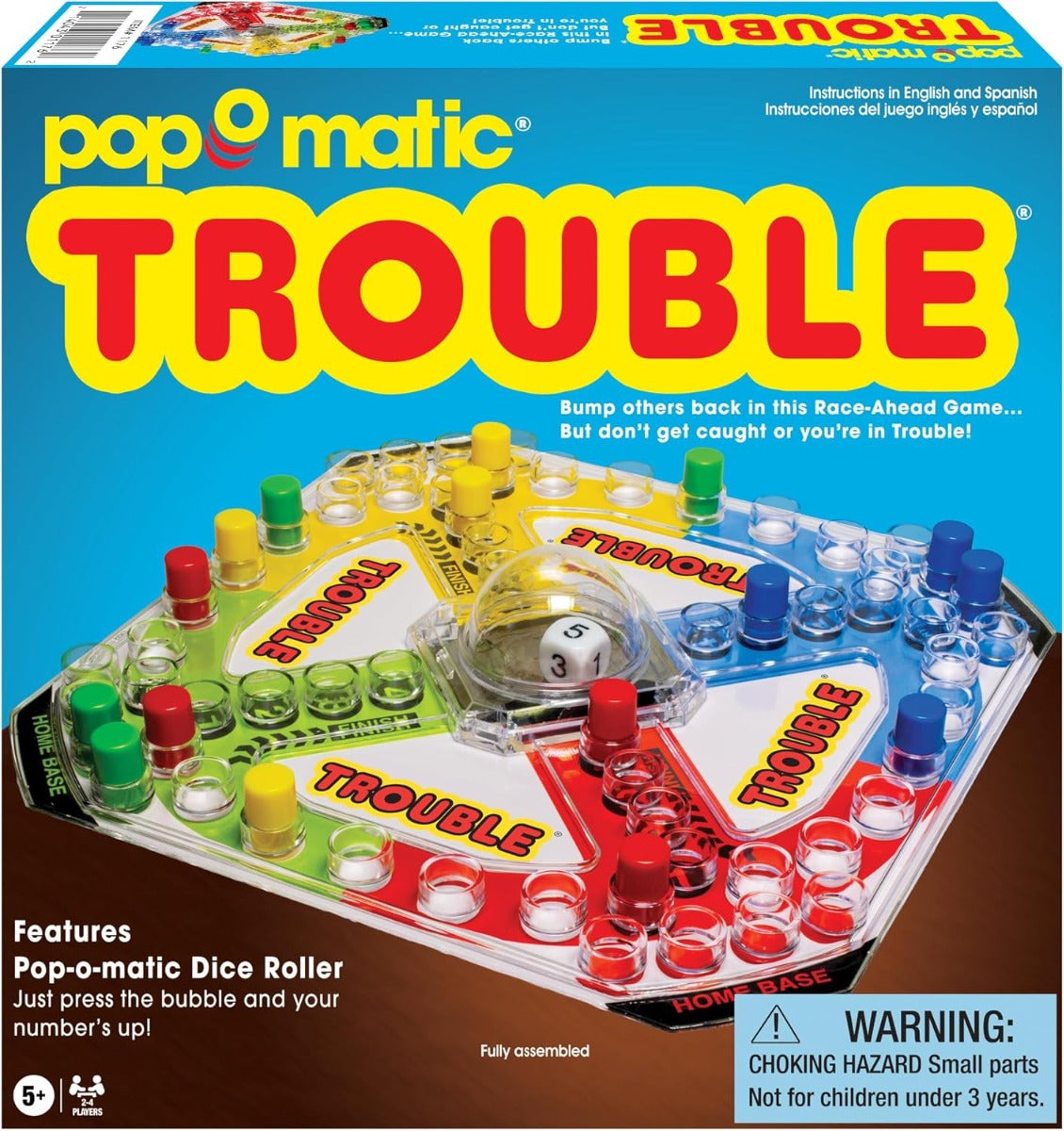 Trouble | Classic Trouble (Large Item, Board Game) | Game