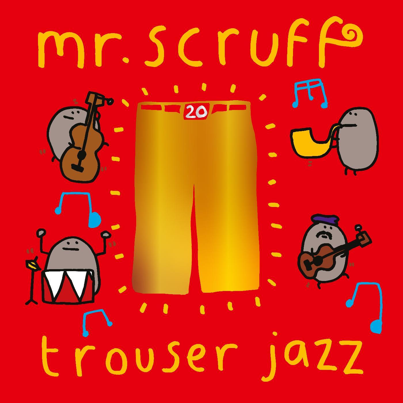 Mr. Scruff | Trouser Jazz (20th Anniversary Edition) (BLUE & RED VINYL) | Vinyl
