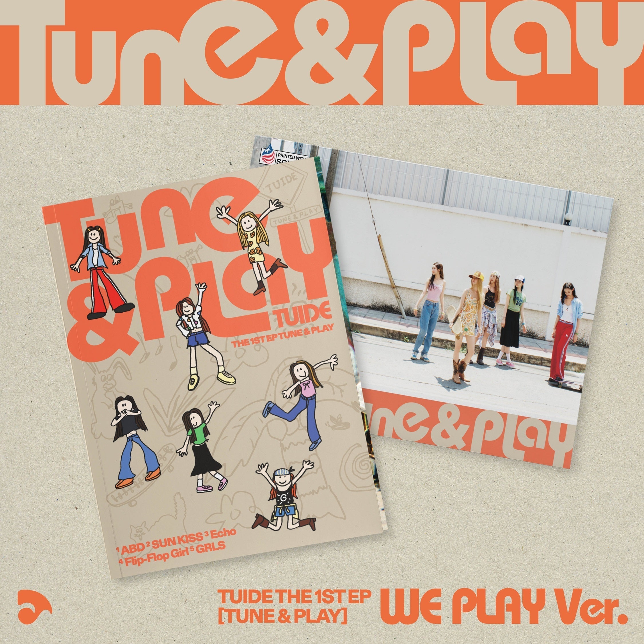 Tuide - The 1St Ep 'Tune & Play' [We Play Ver.] | CD