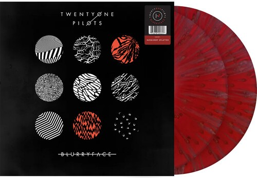 Twenty One Pilots - Blurryface (Limited Edition, Red/ Black Ice Marble w/ Burgundy Heavy Splatter Colored Vinyl) [Import] (2 Lp's) | Vinyl