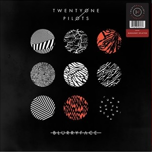 Twenty One Pilots - Blurryface (Limited Edition, Red/ Black Ice Marble w/ Burgundy Heavy Splatter Colored Vinyl) [Import] (2 Lp's) | Vinyl