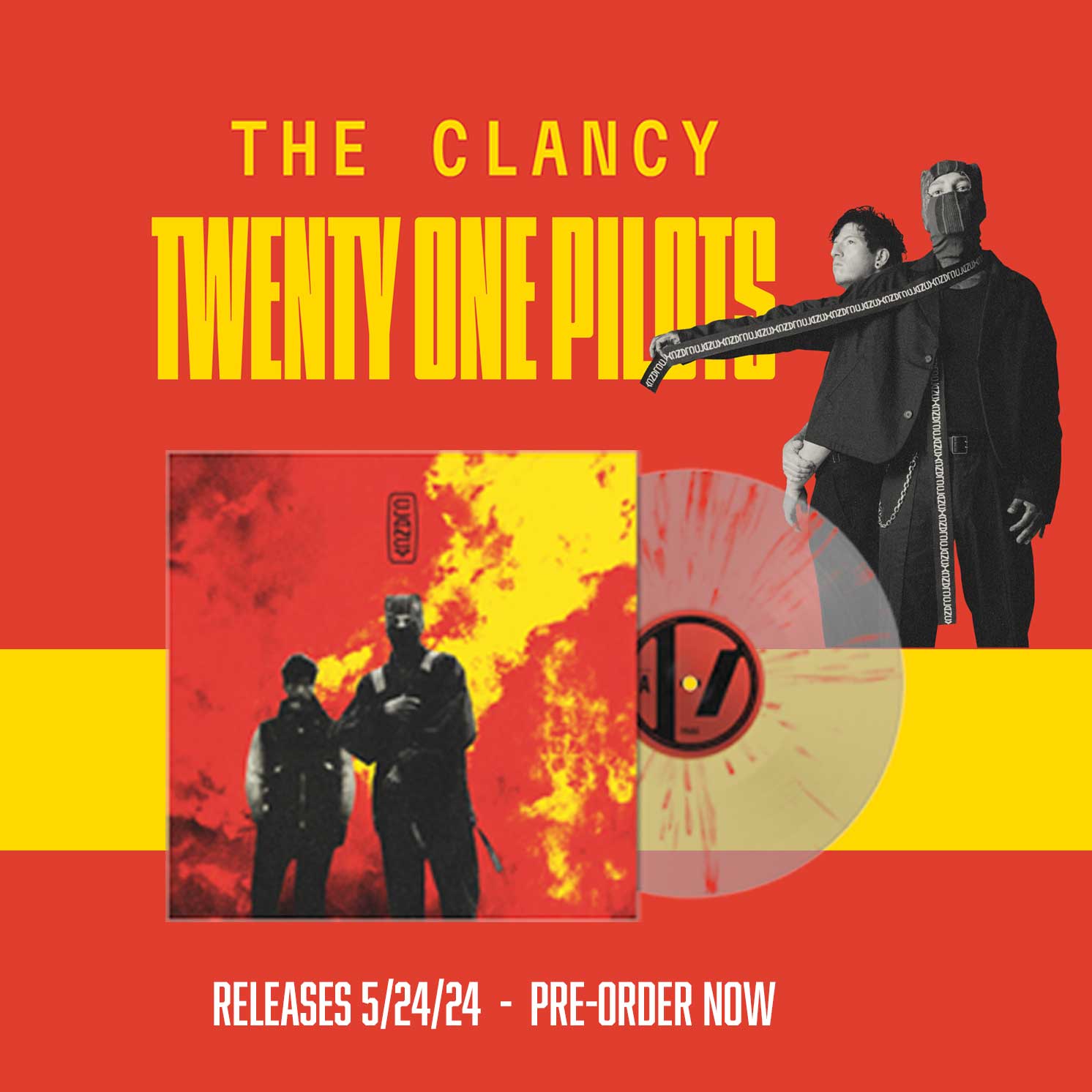 twenty one pilots the clancy vinyl record