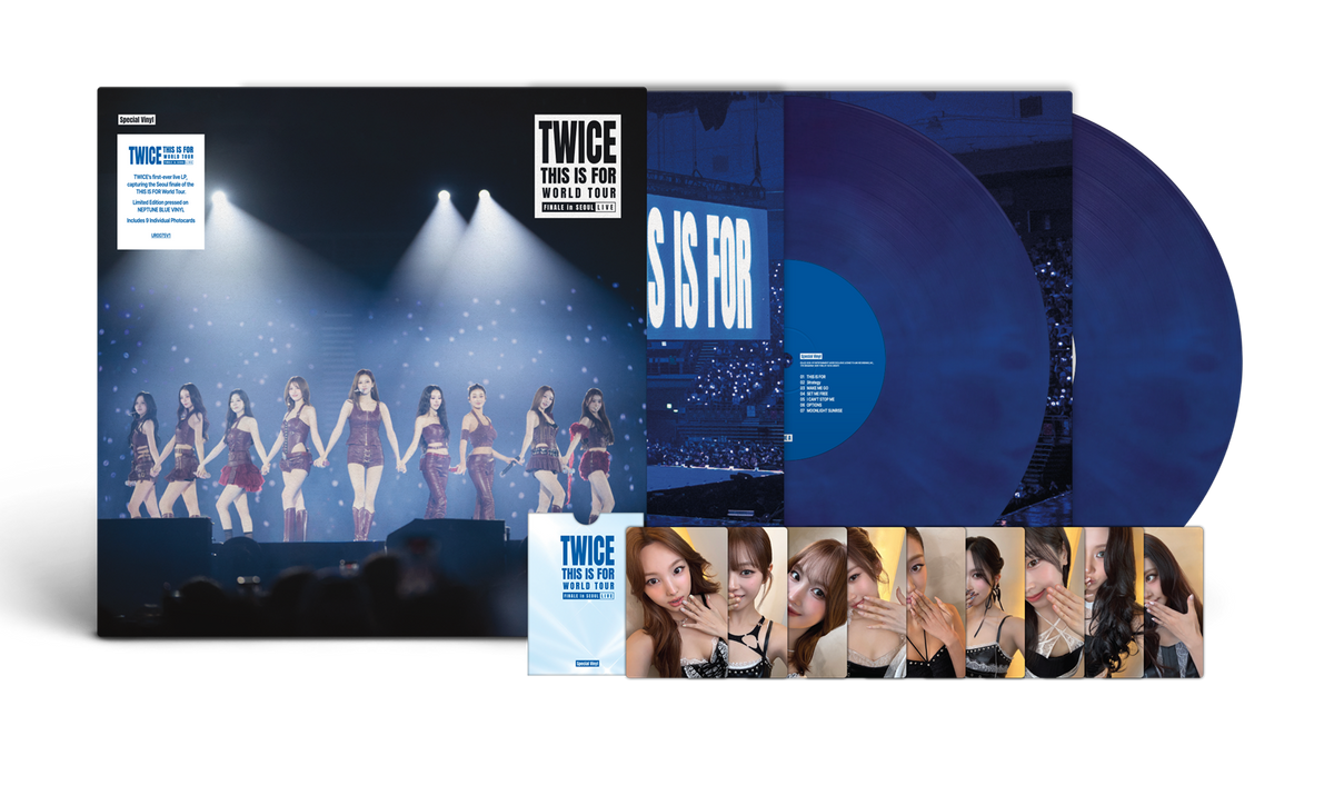 Twice - Twice Special Vinyl (This Is For) World Tour Finale In Seoul - Live [Neptune Blue Vinyl] [2LP] | Vinyl