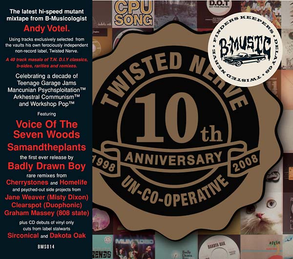 ANDY VOTEL - Twisted Nerve 10th Anniversary Mix | CD