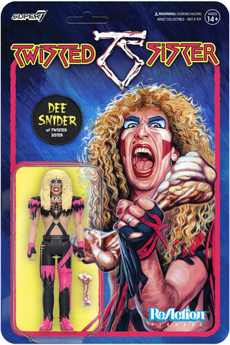Twisted Sister | Super7 - Twisted Sister - ReAction - Dee Snider (Collectible, Figure, Action Figure) | Action Figure