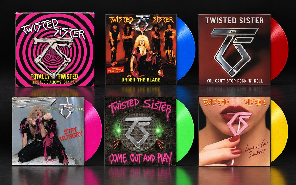 Twisted Sister - Totally Twisted: The Studio Albums 1982-1987 (Limited) [Multicolor Vinyl] [5LP Box Set] | Vinyl