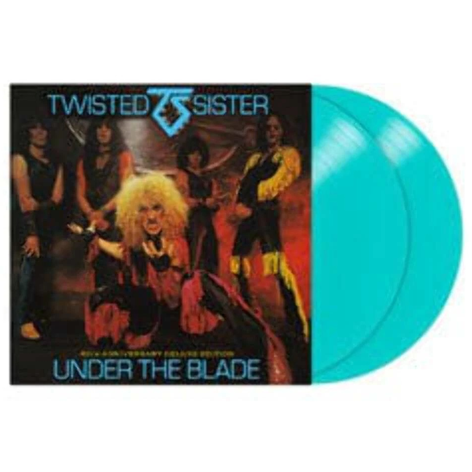 Twisted Sister | Under The Blade: 40th Anniversary Edition (Limited Edition, Turquoise Colored Vinyl) (2 Lp's) | Vinyl