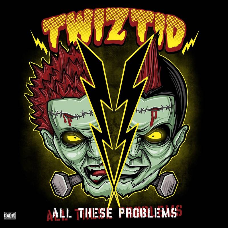 Twiztid - All These Problems [7" Single] [Coke Bottle Green] | RSD DROP | Vinyl
