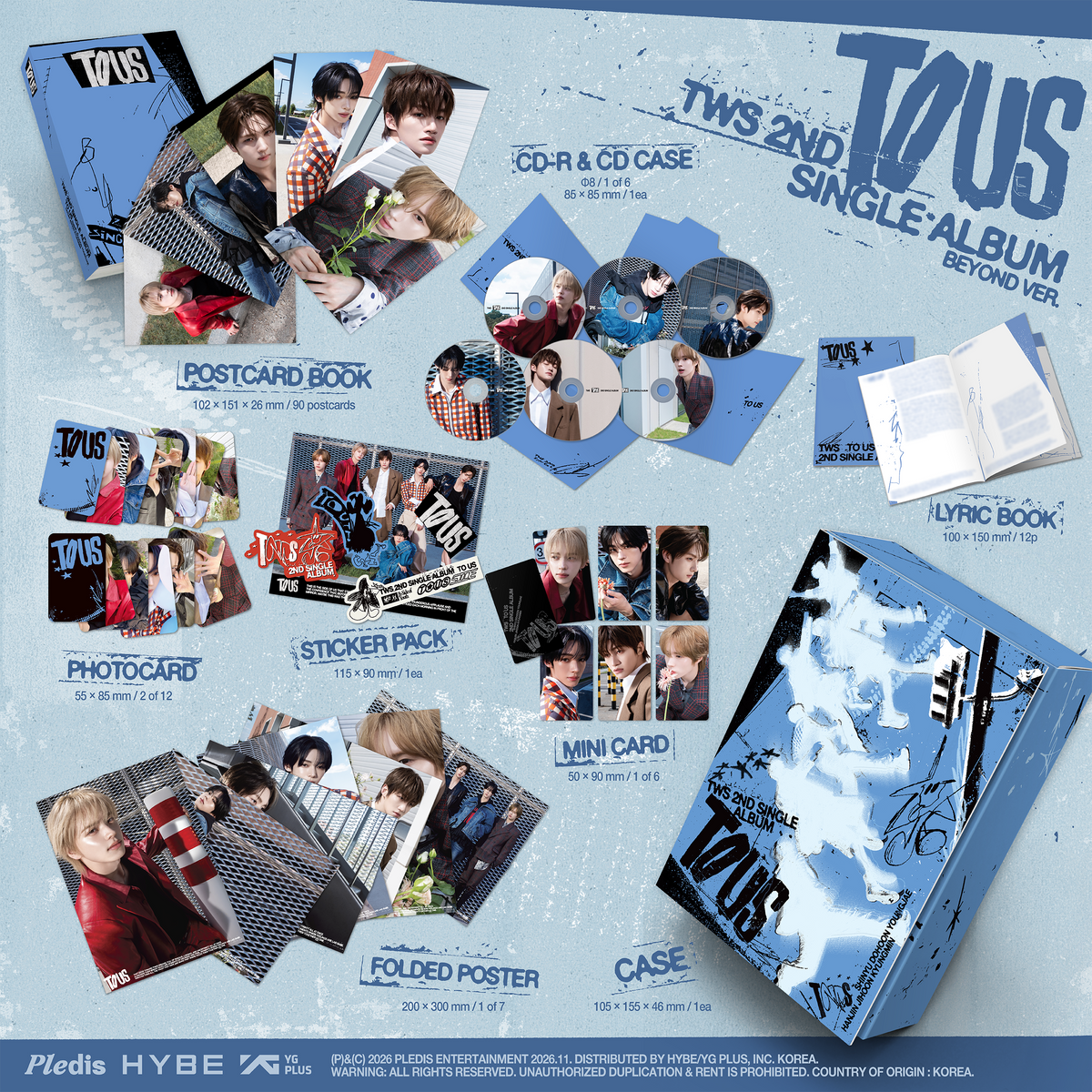 TWS - TWS 2nd Single Album 'TO US' (Beyond Ver.) [CD] | CD