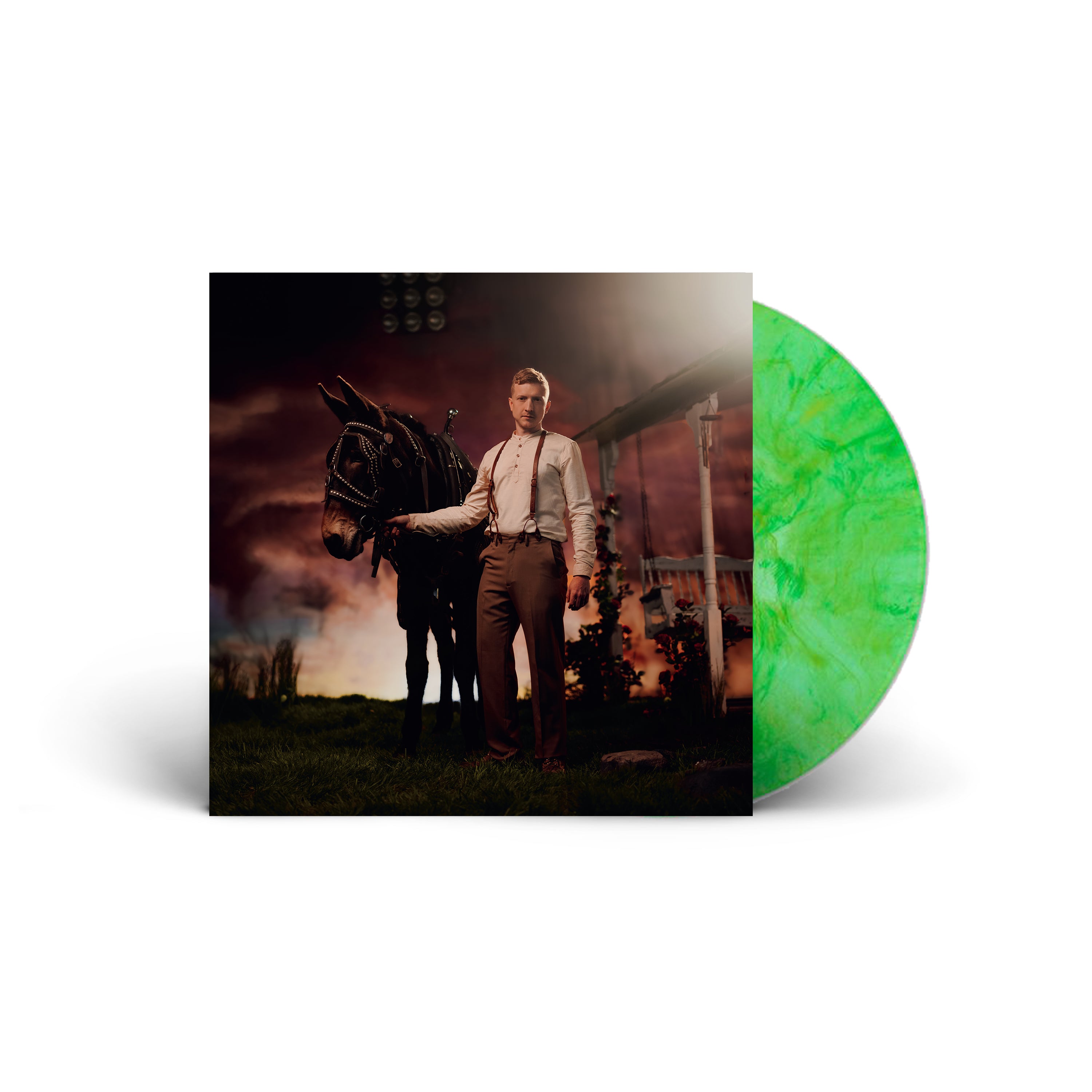 Tyler Childers Rustin in the Rain Green Vinyl