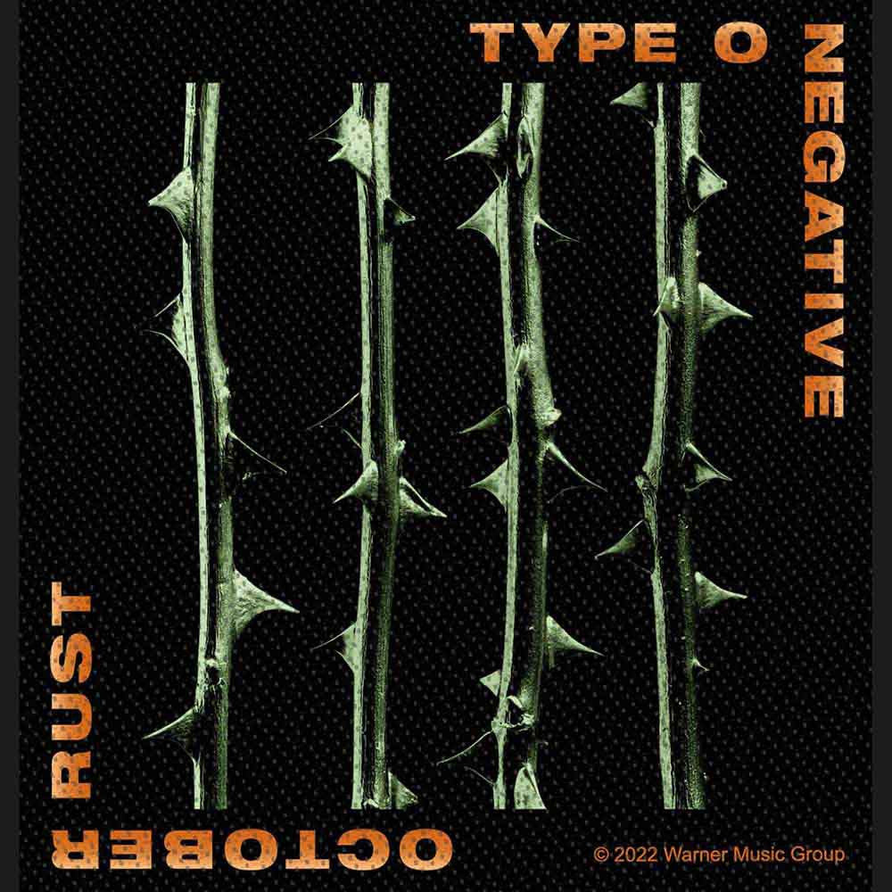 Type O Negative - October Rust Standard Patch | Merchandise