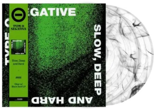 Type O Negative | Slow, Deep And Hard (Indie Exclusive, Clear W/ Black Swirl Colored Vinyl) (2 Lp's) | Vinyl