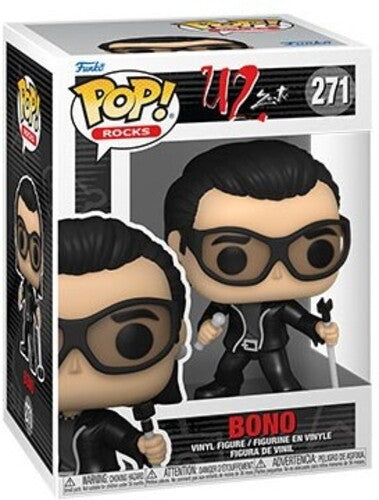 U2 - FUNKO POP! ROCKS: U2 - ZooTV - Bono (Vinyl Figure) | Action Figure