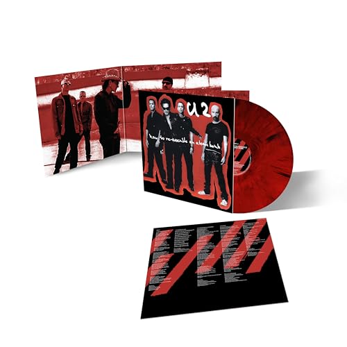 U2 | How To Re-Assemble An Atomic Bomb [Black/Red Marble Lp] | Vinyl