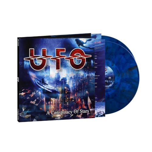 Ufo - A Conspiracy Of Stars (Limited Edition) [Black/Blue Marble Vinyl] [2LP] | Vinyl