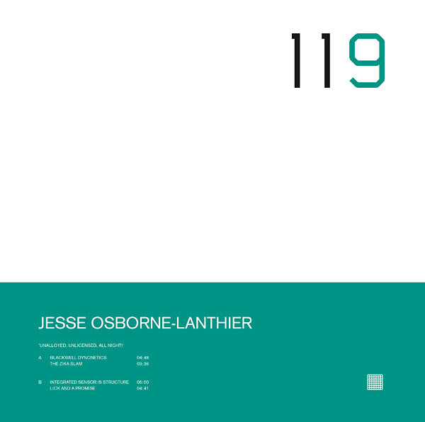 JESSE OSBORNE-LANTHIER - Unalloyed, Unlicensed, All Night! | Vinyl