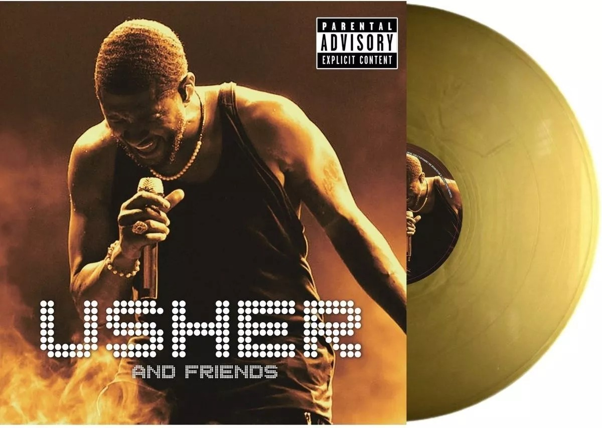 Usher - Usher And Friends (Limited Edition, Gold Colored Vinyl) [Import] | Vinyl