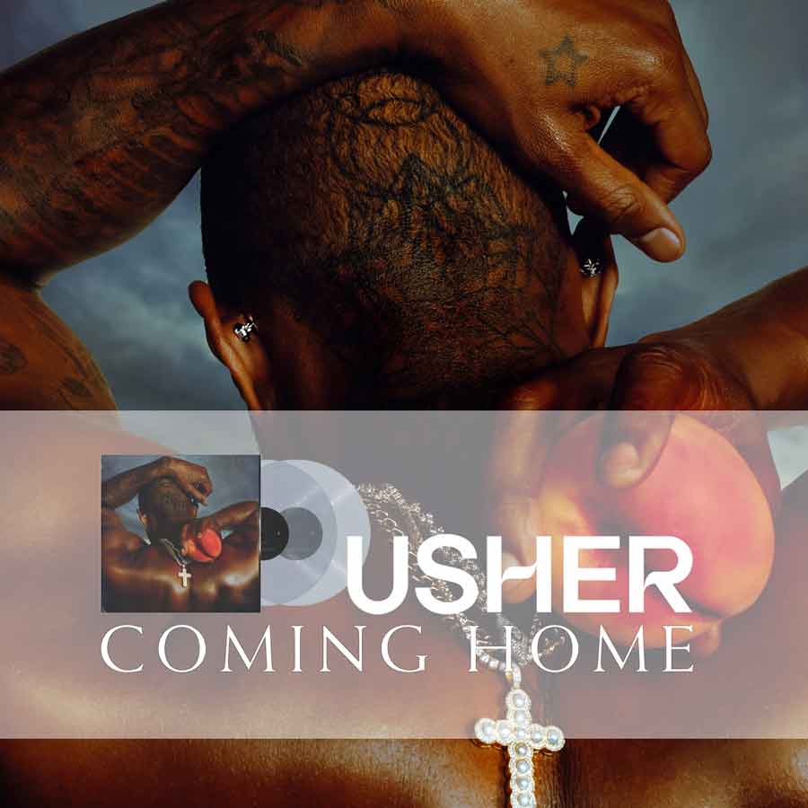 Usher Coming Home Clear Vinyl 617513770285