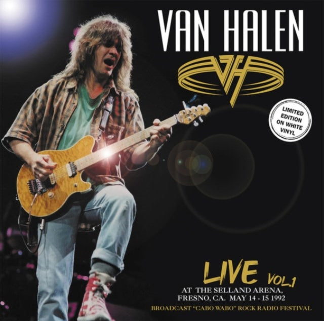 Van Halen - Live At The Selland Arena. Fresno. Ca. May 14-15 1992 - Vol. 1 (Limited Edition, White Vinyl) [Import] | Vinyl
