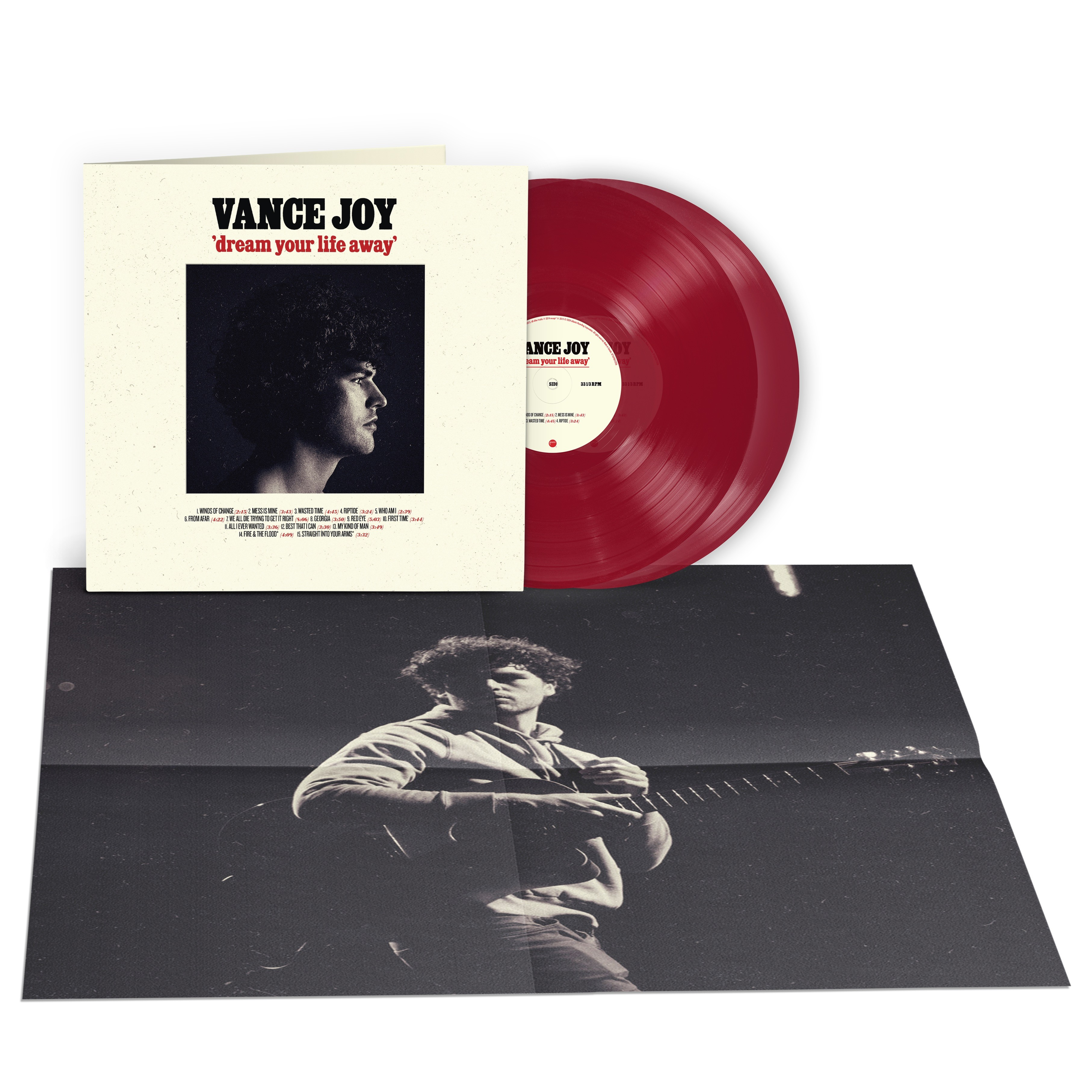 Vance Joy - Dream Your Life Away (10th Anniversary Edition) (Limited Edition, Translucent Red Colored Vinyl) (2 Lp's) | Vinyl