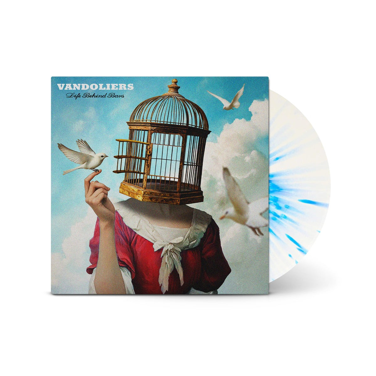 Vandoliers - Life Behind Bars (Indie Exclusive) (White With Blue Splatter Vinyl) | Vinyl