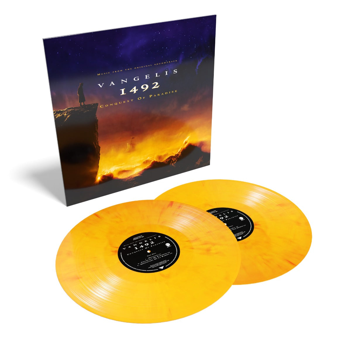 Vangelis - 1492: Conquest Of Paradise (Music From The Original Soundtrack) (Yellow Flame Vinyl) [2LP] | Vinyl