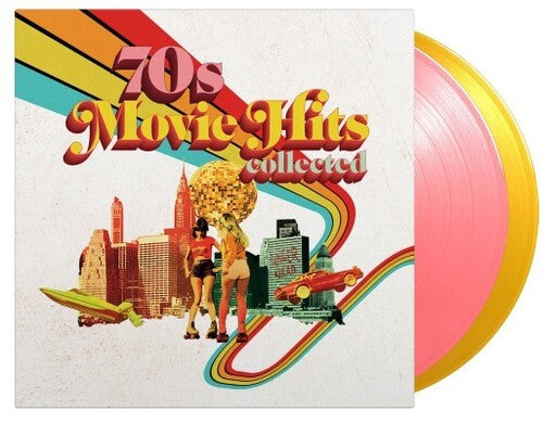 Various Artists | 70's Movie Hits Collected (180 Gram Pink & Yellow Colored Vinyl) [Import] (2 Lp's) | Vinyl