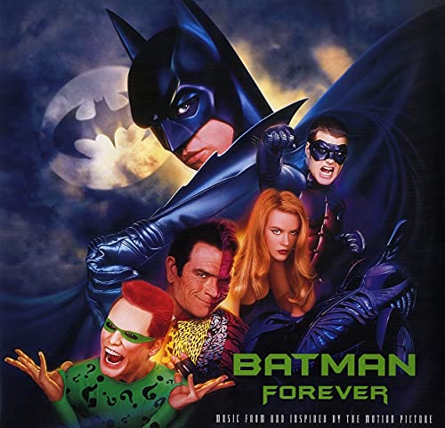 Various Artists - Batman Forever: Music From The Motion Picture (Colored Vinyl, Blue, Silver, 140 Gram Vinyl, Brick & Mortar Exclusive) (2 Lp's) | Vinyl