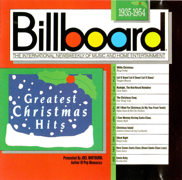 Various Artists - Billboard Greatest Christmas Hits: 1935-1954 | CD