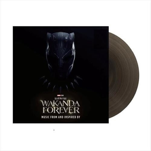 Various Artists - Black Panther: Wakanda Forever: Music From & Inspired By (Original Sountrack) ( "Black Ice" Colored Vinyl) [Import] (2 Lp's) | Vinyl