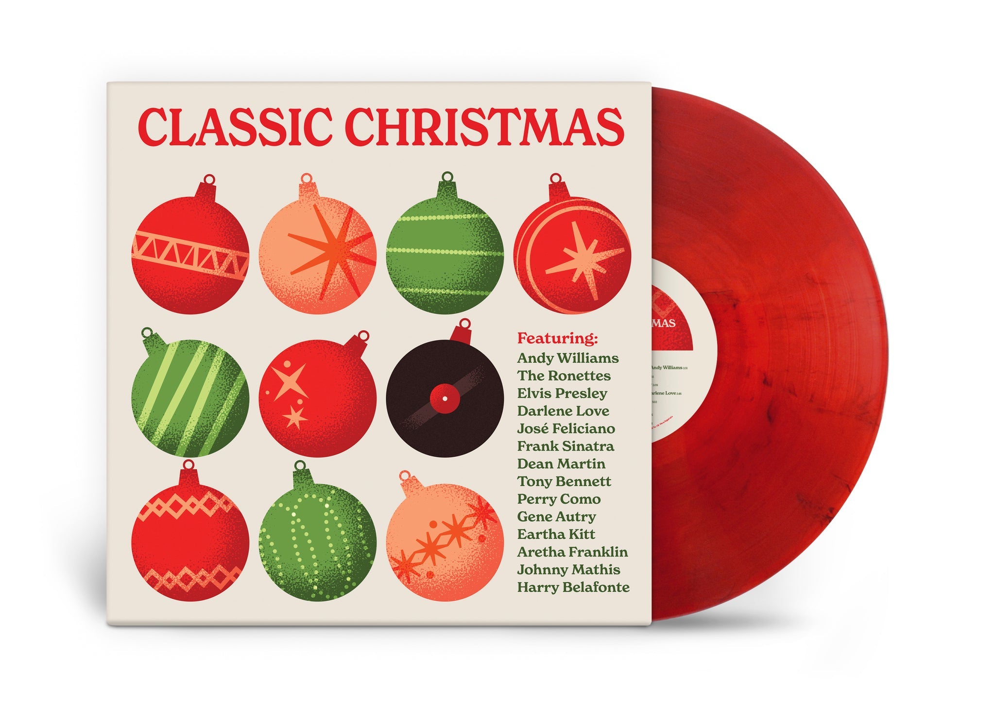 Various Artists - Classic Christmas [Vintage Ornament Red Vinyl] | Vinyl