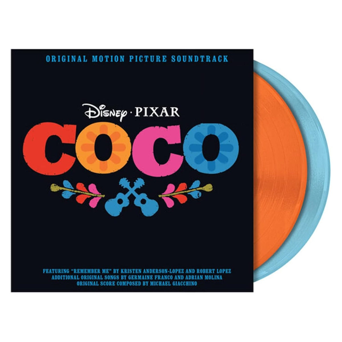 Various Artists | Coco (Original Motion Picture Soundtrack) (Limited Edition, Marigold & Azul Colored Vinyl) (2 Lp's) | Vinyl
