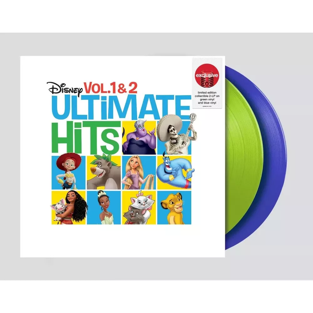 Various Artists - Disney Ultimate Hits Vol.1 & 2 (Limited Edition, Green & Blue Vinyl) (2 Lp's) | Vinyl