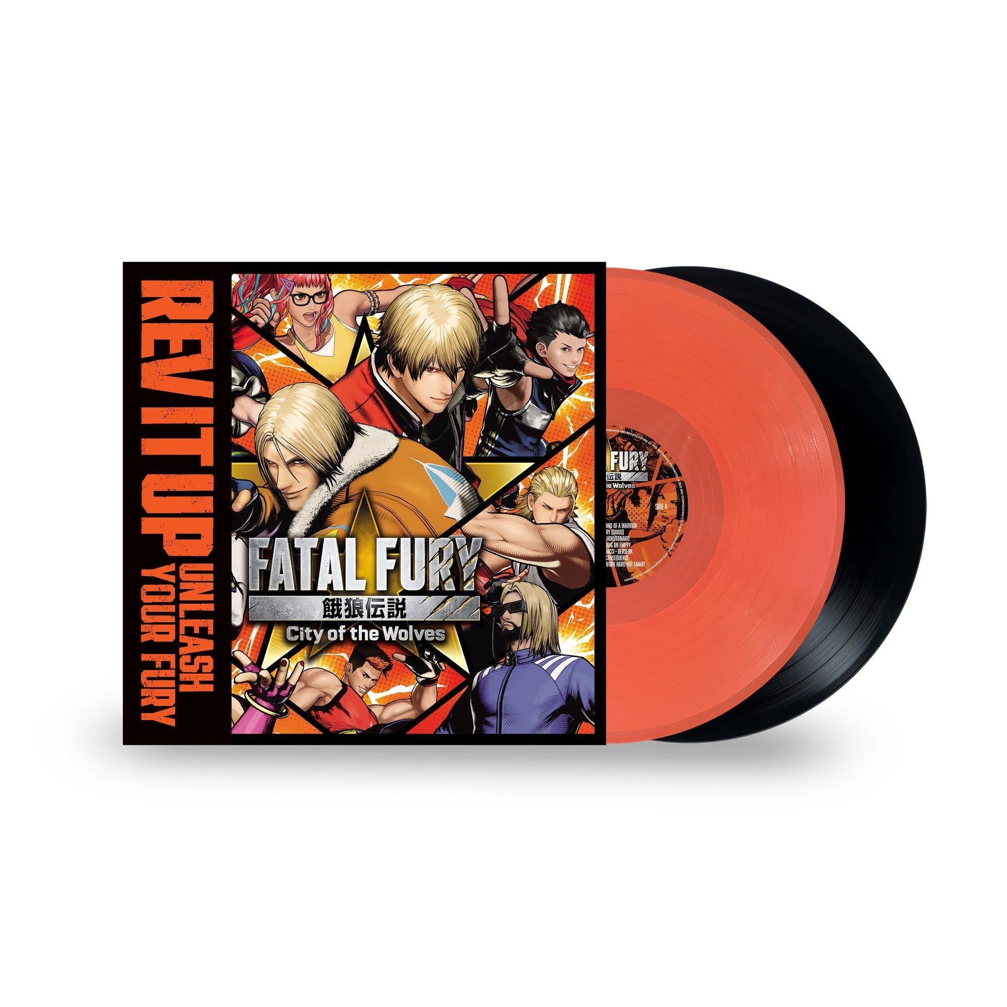 Various Artists | Fatal Fury: City Of The Wolves (Indie Exclusive) (Original Video Game Soundtrack) [Red & Black Vinyl] [2LP] | Vinyl
