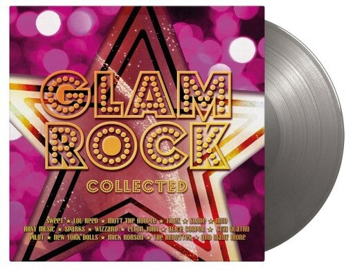 Various Artists | Glam Rock Collected (Limited Edition, 180 Gram Vinyl, Colored Vinyl, Silver) [Import] (2 Lp's) | Vinyl