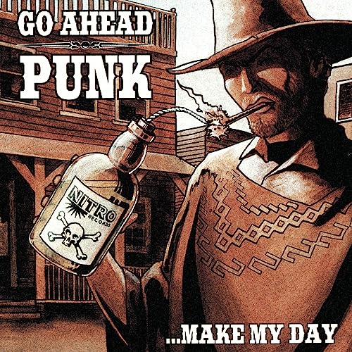 Various Artists | Go Ahead Punk...Make My Day [Orange Splatter LP] | Vinyl