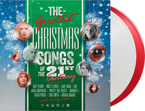 Various Artists - Greatest Christmas Songs Of 21st Century (Limited Edition, 180 Gram Vinyl, Colored Vinyl, White, Red) [Import] (2 Lp's) | Vinyl